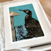 The Cormorant and the West Pier Art Print
