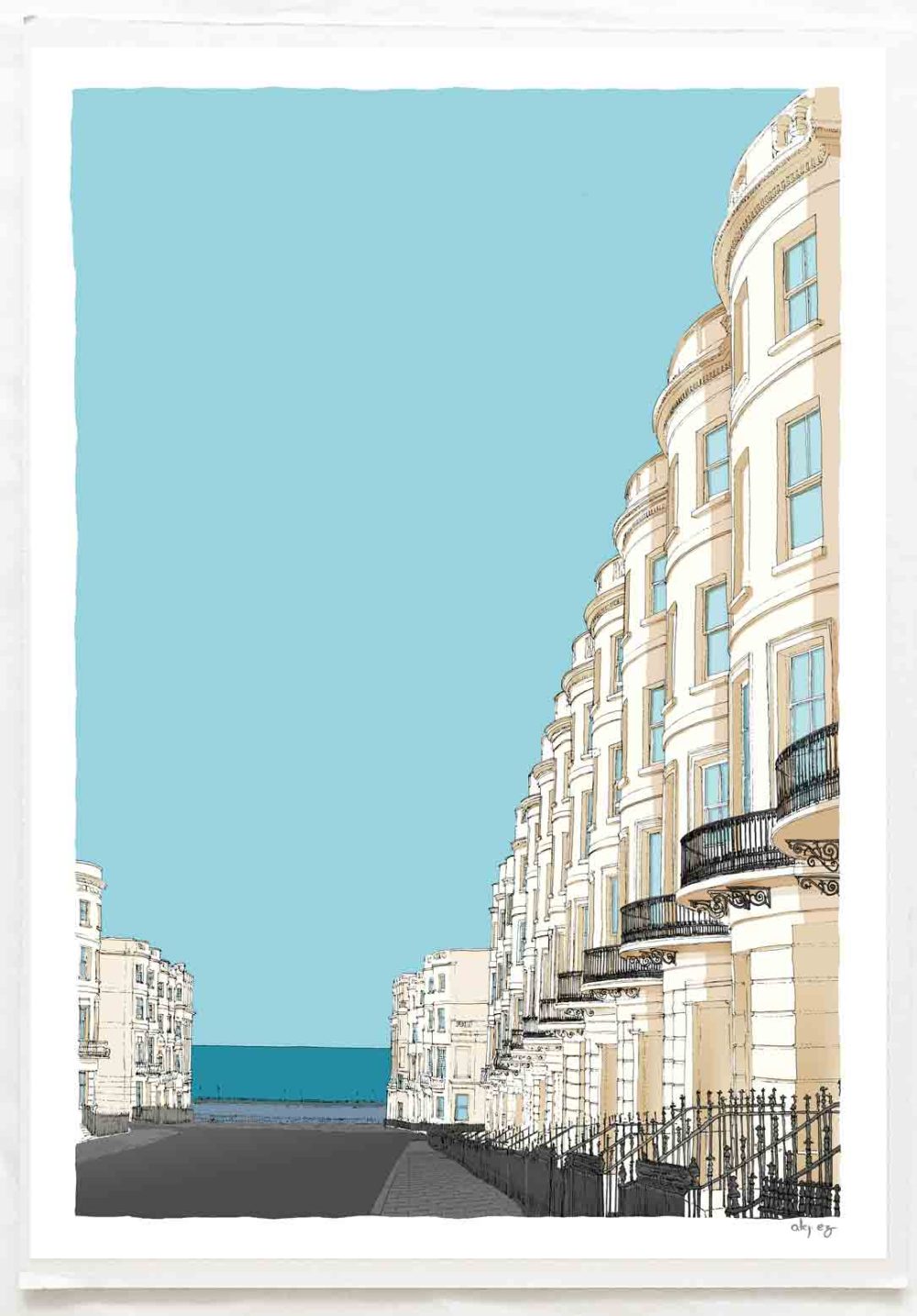 Brunswick Place Blue Sea Brighton