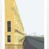 Art print titled Brunswick Terrace Brighton Seafront by artist alej ez