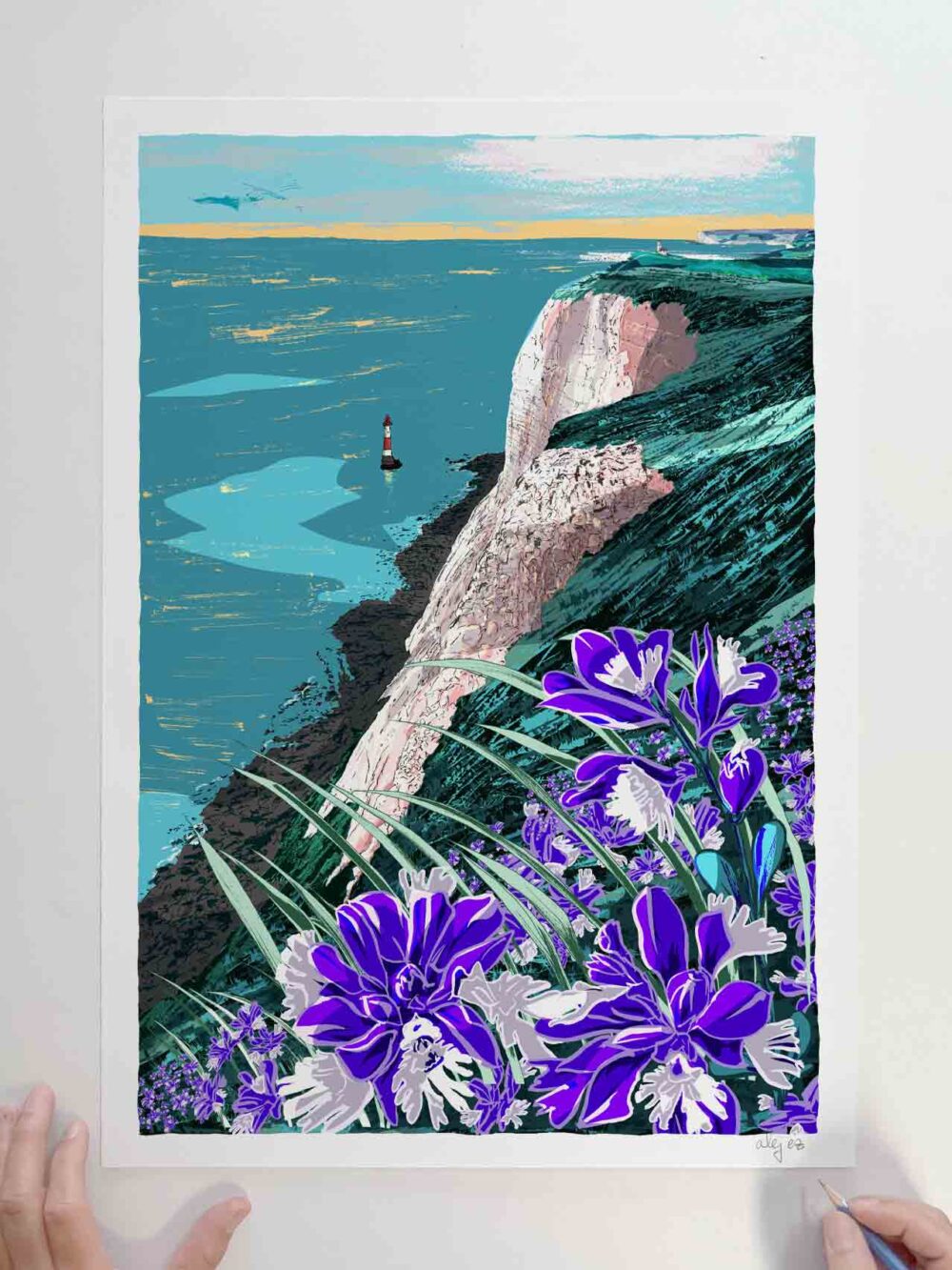 Chalk Milkwort Beachy Head