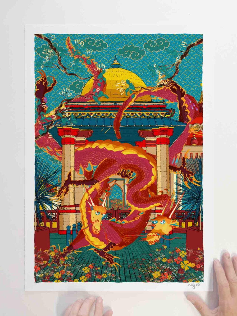 India Gate Twin Dragons Royal Pavilion and Garden Brighton