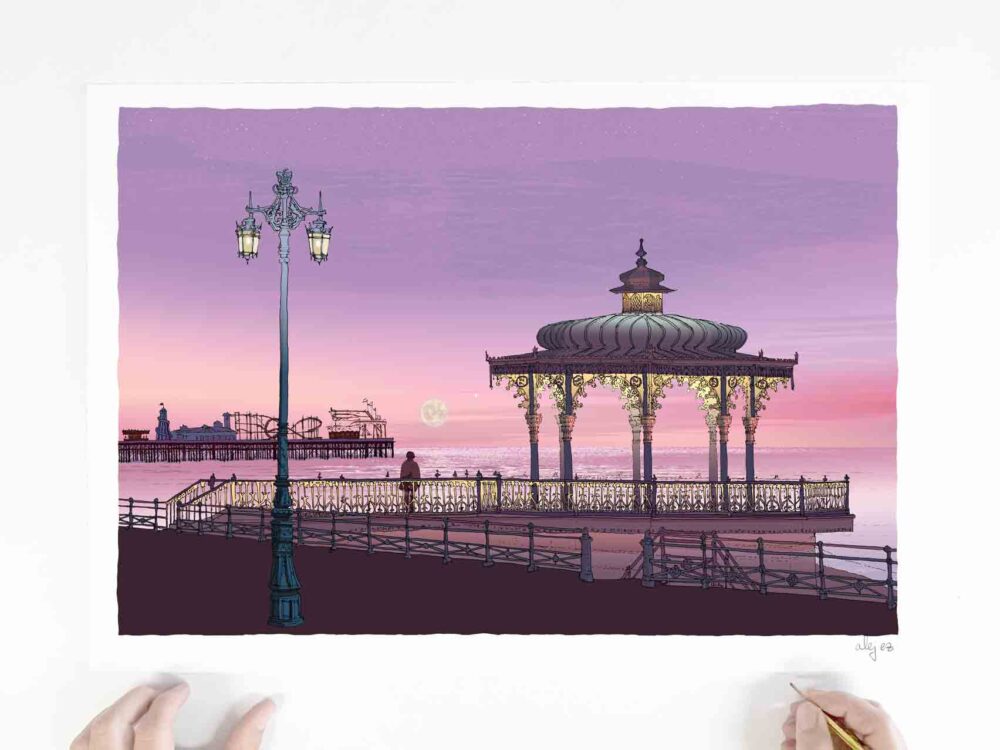 Bandstand Full Moon Enchantment