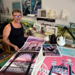 Belt of Venus print series by alej ez art Brighton