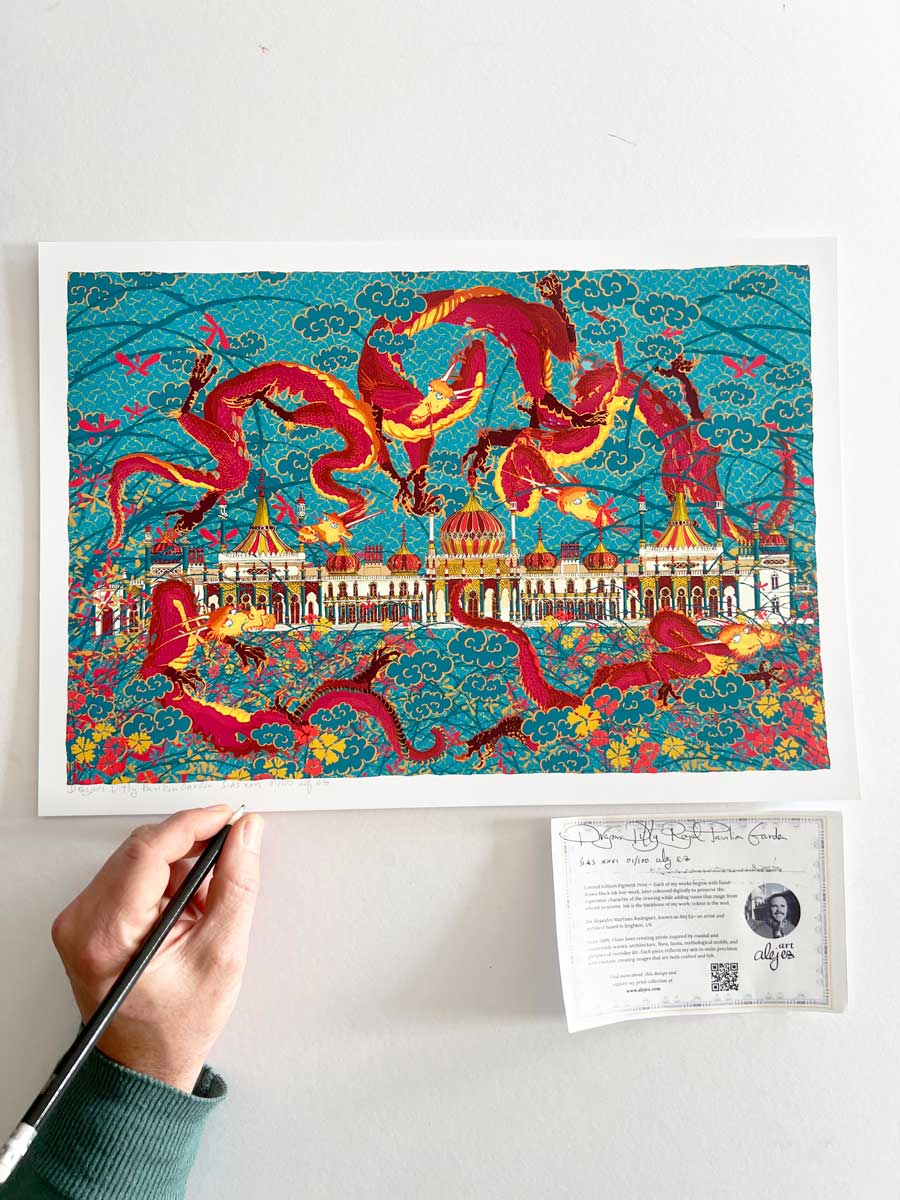 Dragons Ditty Royal Pavilion Garden - Image 2