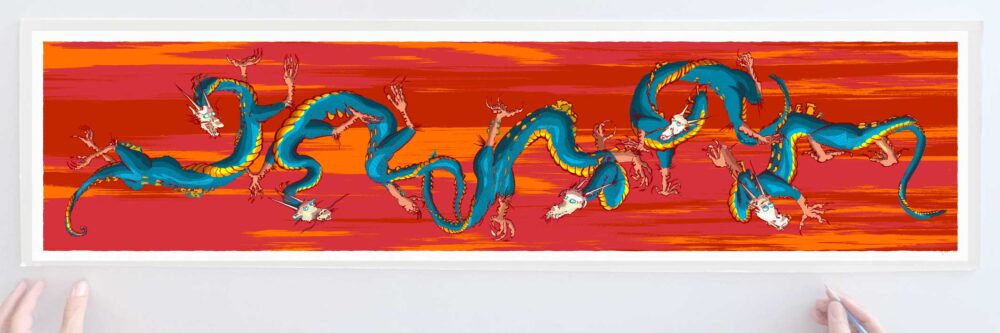 Dragons Scroll Alej Ro Gold